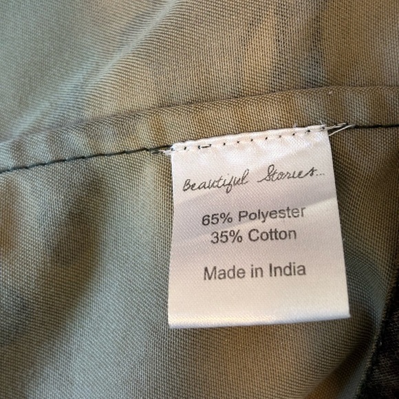 Anthropologie Beautiful Stories Embroidered Camoflage Charm Bomber Jacket Small - Picture 5 of 8